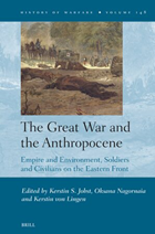 Cover zu The Great War and the Anthropocene.
