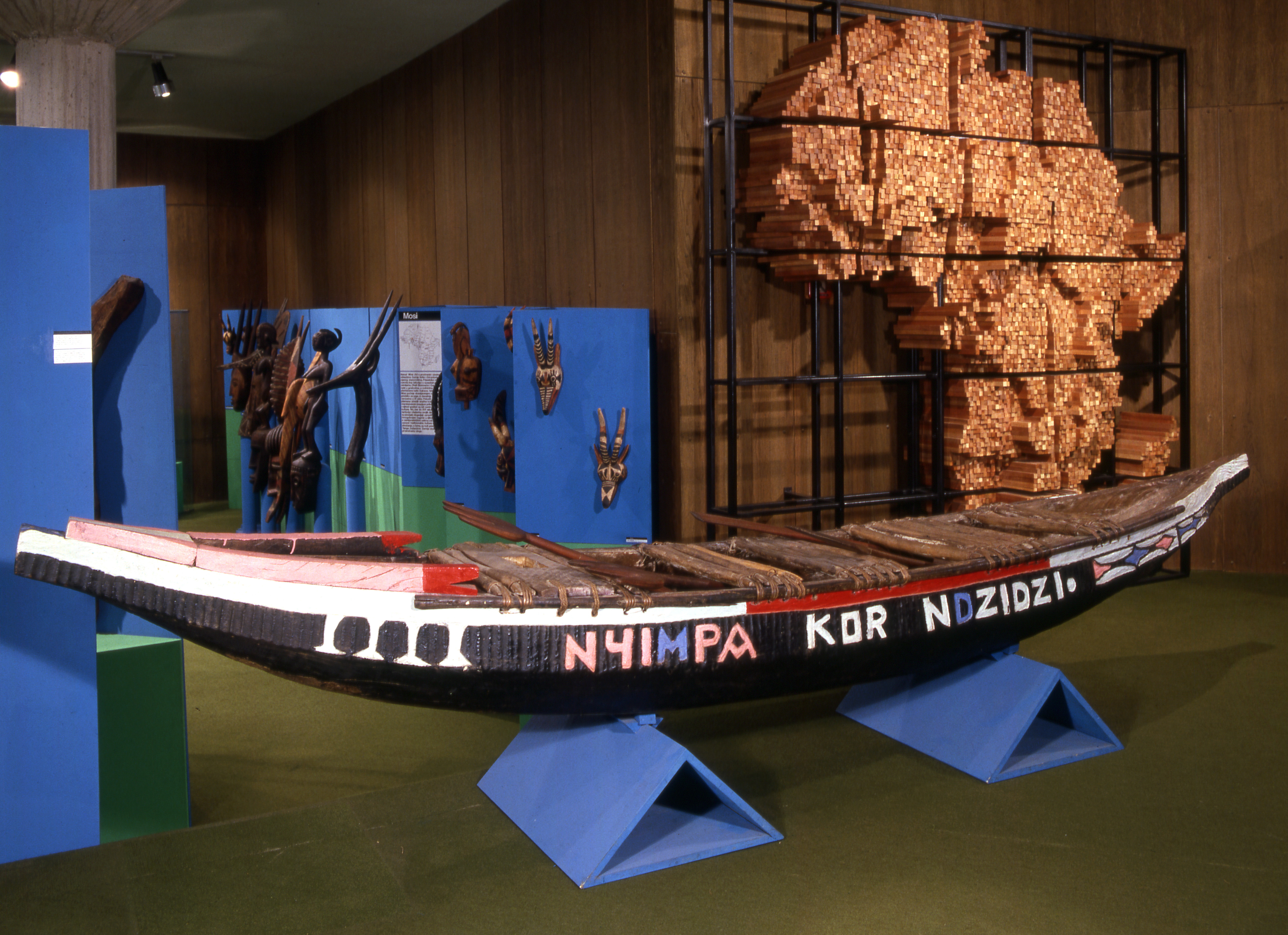 Fishing Boat from Ghana - -Nyimpa kor ndzidzi-, photo credit - Museum of African Art, Belgrade.jpg